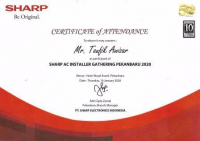 gallery/sharp certificate